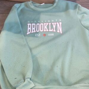 Brooklyn Green Kids Sweater